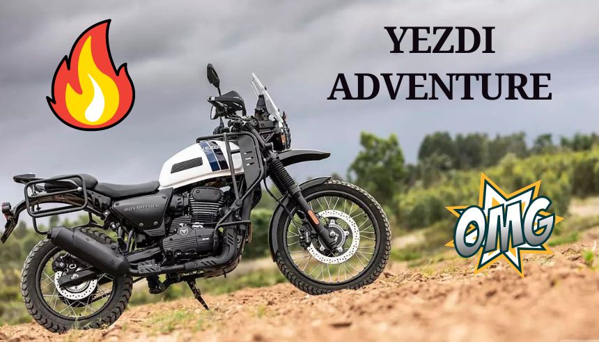 yezdi adventure price on-road