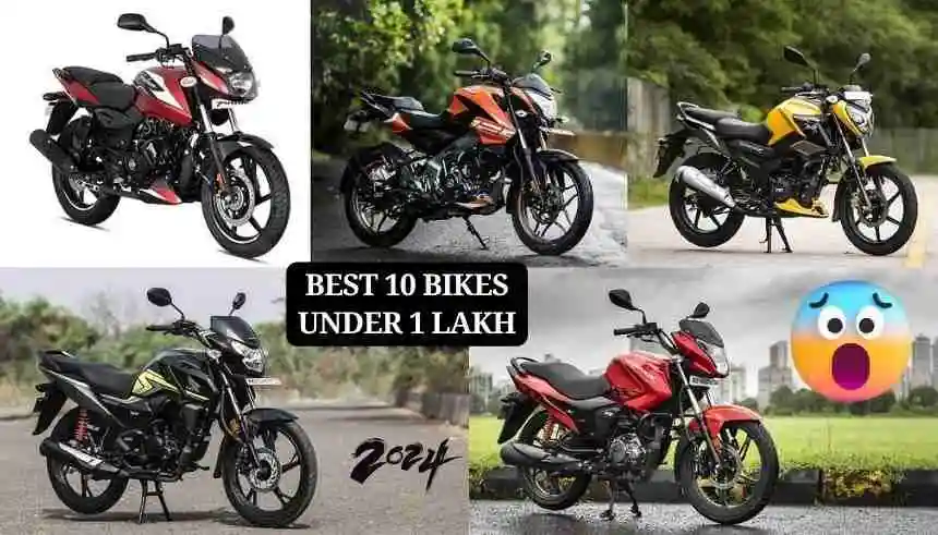 Best 10 Bikes Under 1 Lakh