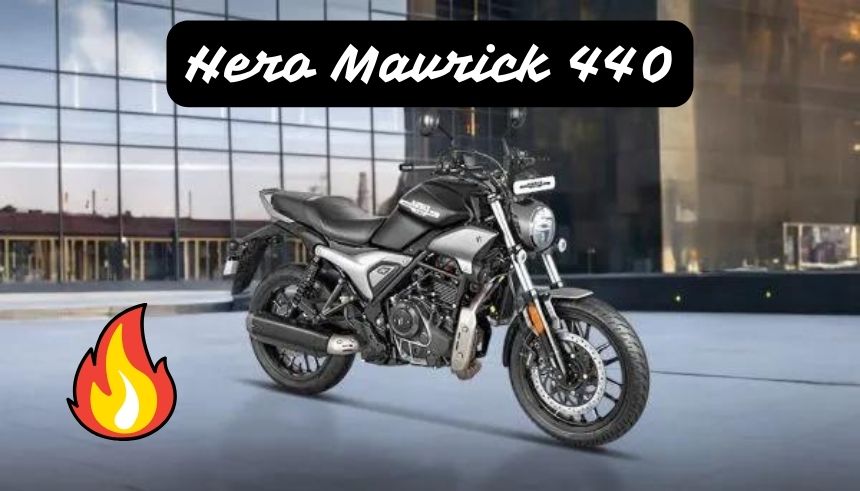 Hero Mavrick 440 mileage