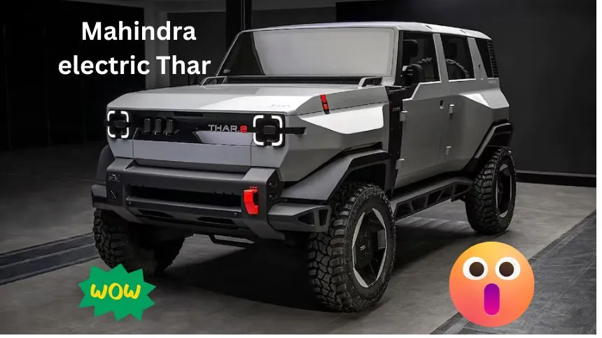 Mahindra Thar E- Car