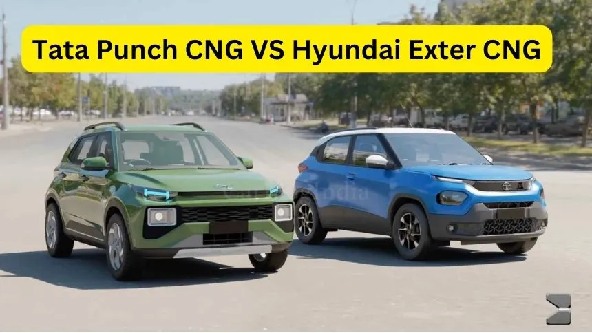 Tata Punch CNG VS Hyundai Exter CNG