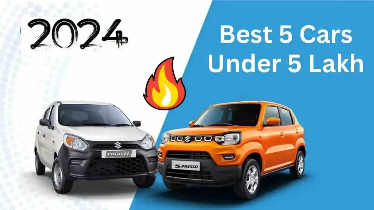 Best 5 Cars Under 5 Lakh