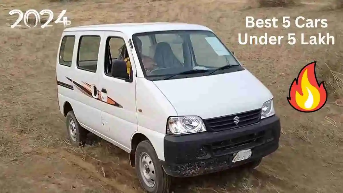 Best 5 cars under 5 lakhs on road price