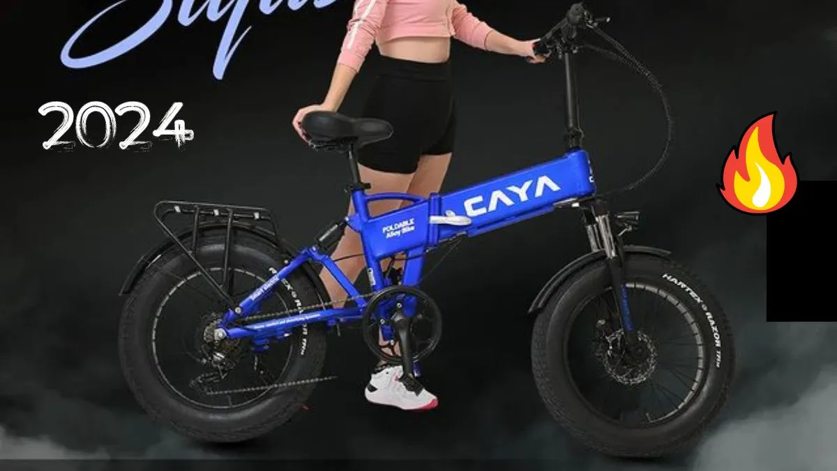 Caya Foldable Electric Cycle