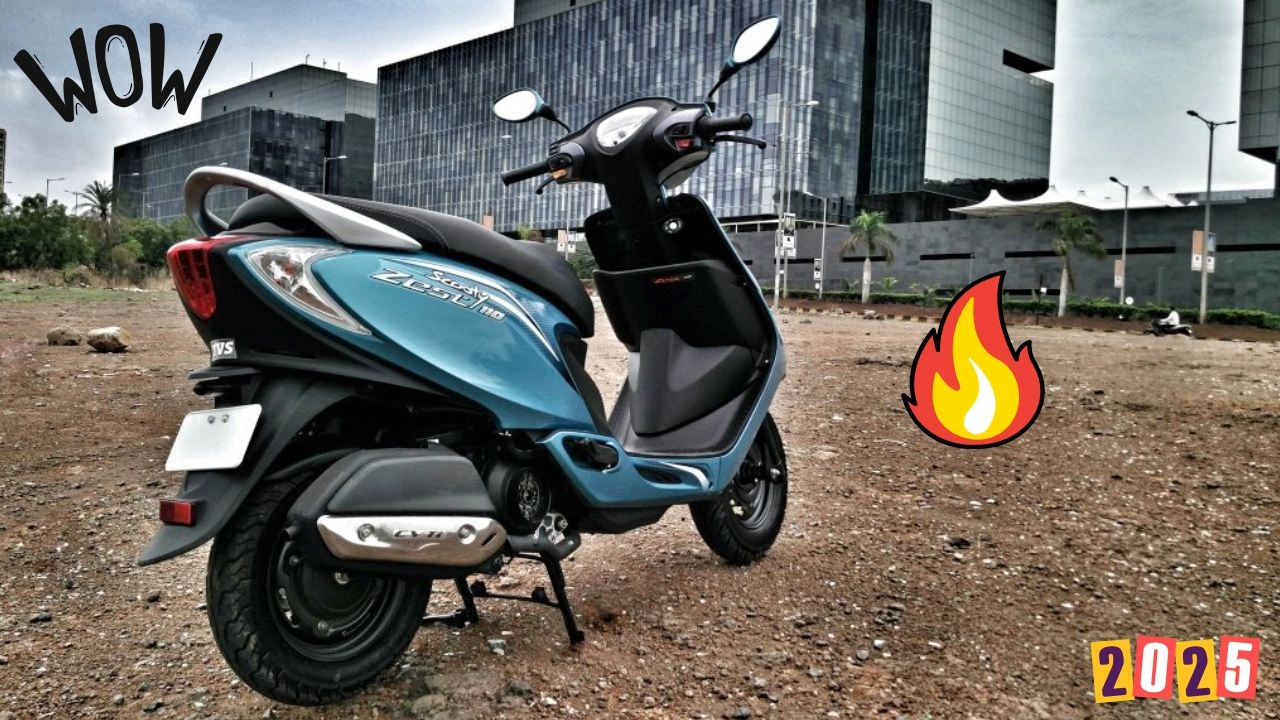 TVS Zest 110 scooter के फीचर्स